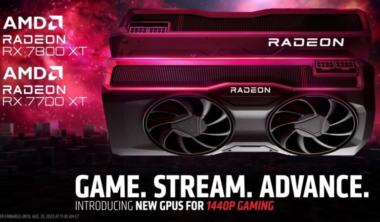 AMD Launches Radeon RX 7700 XT & RX 7800 XT: Affordable RDNA 3 Graphics Cards for Gamers