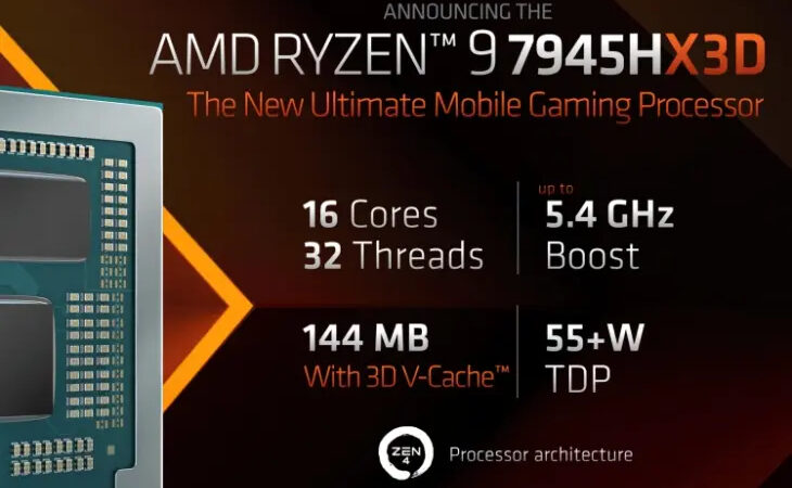 Leaked Benchmarks for AMD Ryzen 9 7945HX3D, Uncovering the Details!