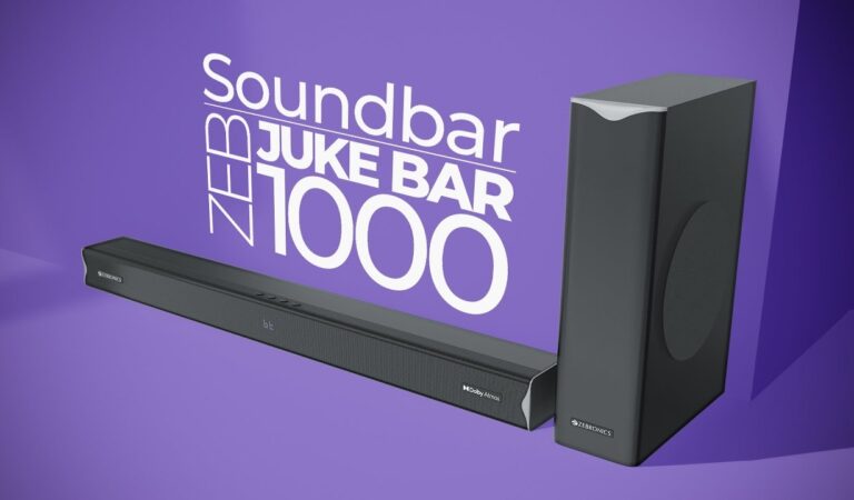 Zebronics Introduces ZEB-Juke Bar 1000 with Dolby Atmos Support