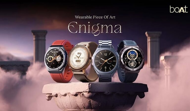 boAt Unviels New Enigma Smartwatch Series in India