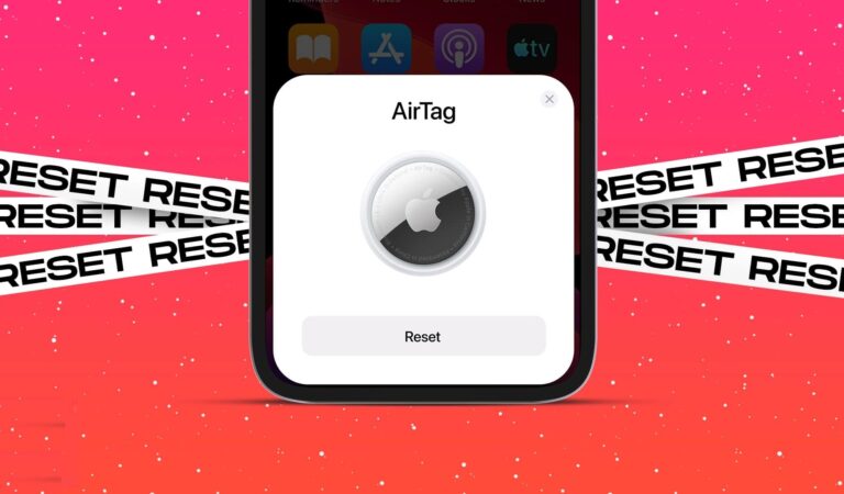 How to Reset an AirTag