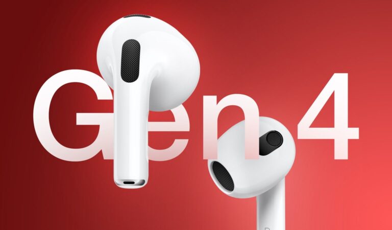 Apple AirPods 4 with New Design, ANC in the Development