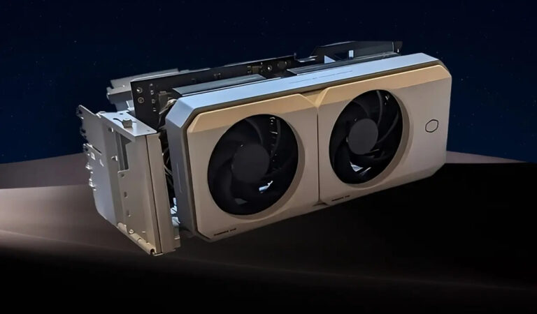 CES 2024: Cooler Master Unveils Prototype GPU Cooler Featuring Mobius Fans