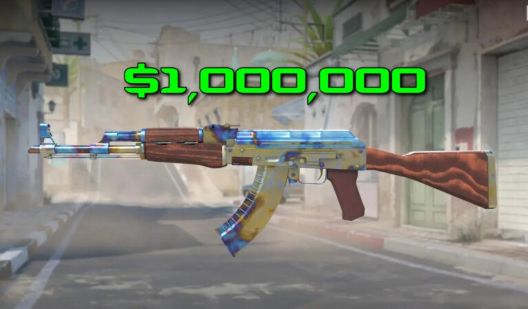 Million Dollar CS2 661 Pattern AK-47 Case Hardened Skin Unveil