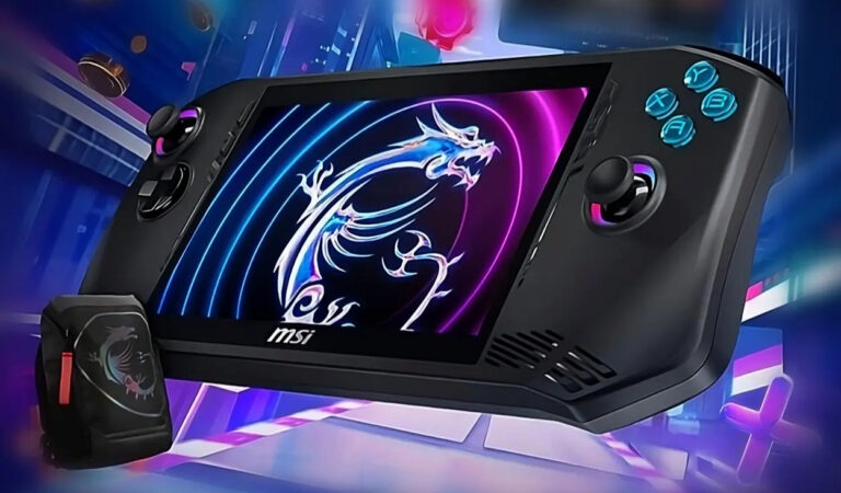 MSI CLAW Handheld Gaming Console Leaked Before CES 2024