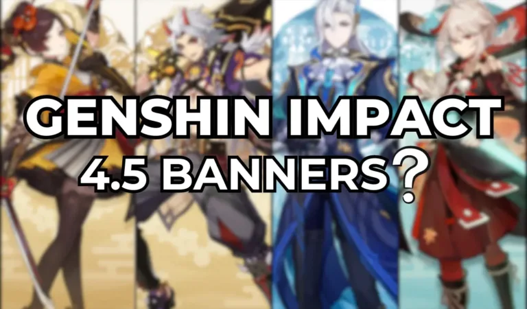 Genshin Impact 4.5 Banners: Weapons and Characters