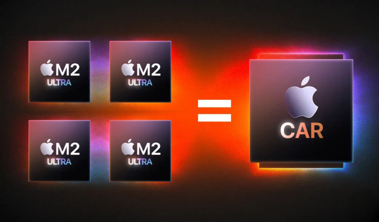 The Apple Car Could Have Been Equipped with a Chip as Potent as Four M2 Ultras