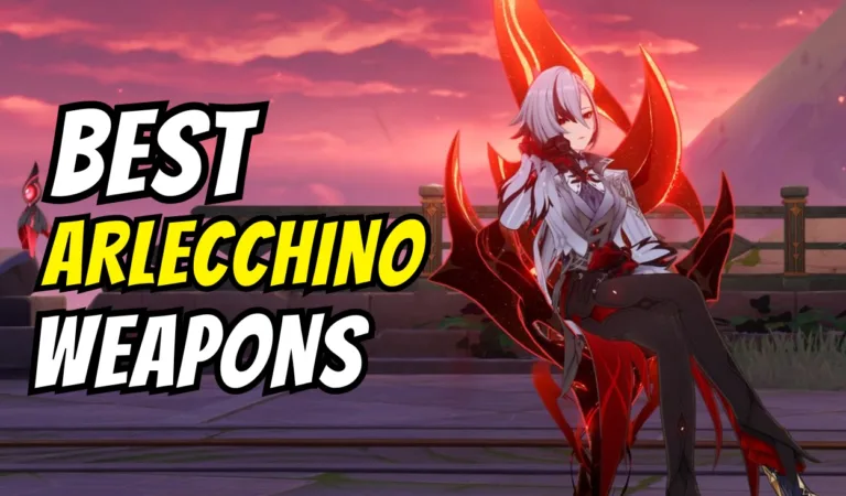 Best Arlecchino Weapons in Genshin Impact (Ranked)