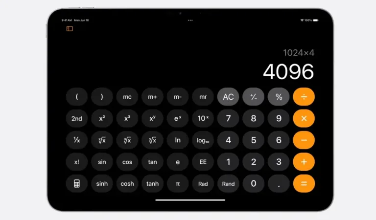 iPadOS 18: The Calculator App is Finally Available on iPad