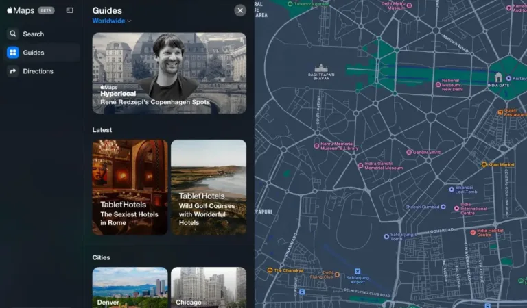 Apple Maps Launches on the Web in Public Beta