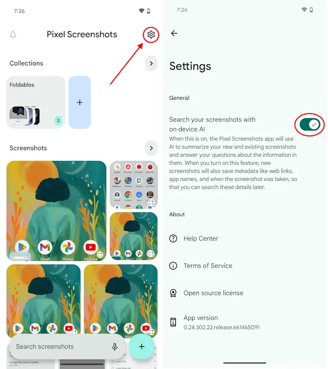 Toggle-off-Pixel-Screenshots-option-in-the-app-azmotech