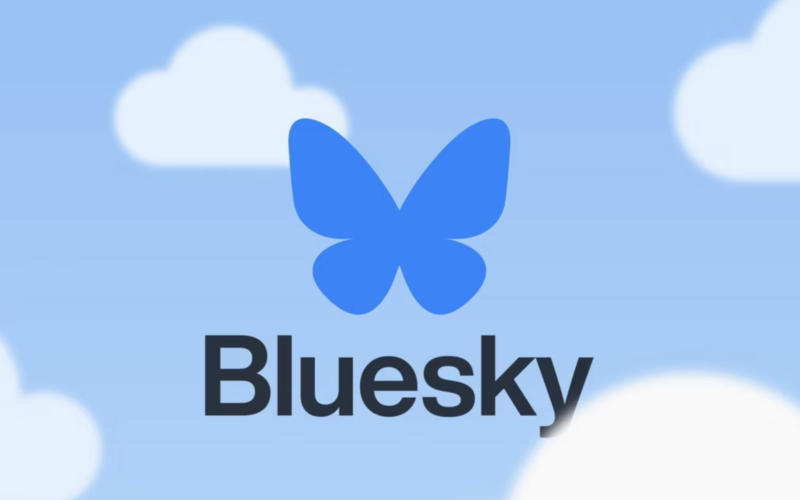 Bluesky-logo-on-sky-background-azmotech