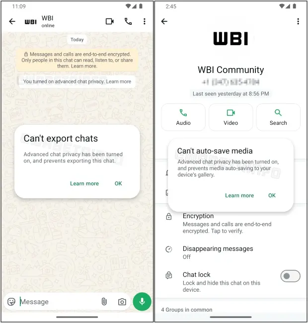 WhatsApp-Screenshots-from-WABetaInfo-Showing-a-pop-up-message-preventing-users-from-exporting-the-chat-since-the-advanced-chat-privacy-feature-is-enabled-azmotech