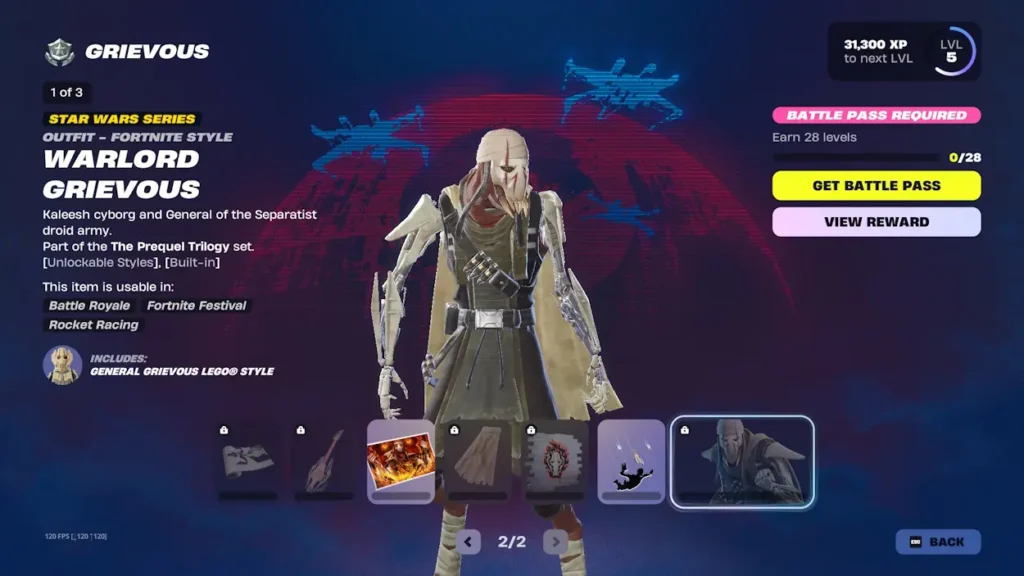 Warlord-Grievous-Skin-page-Fortnite-azmotech